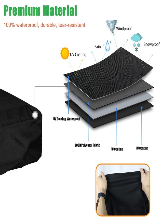 WOMACO 22 inch Griddle Cover for Blackstone Griddle with Hood, Waterproof Tabletop Griddle Covers, 22 inches Table Top Grill Cover Heavy Duty Griddle Protector - Image 2